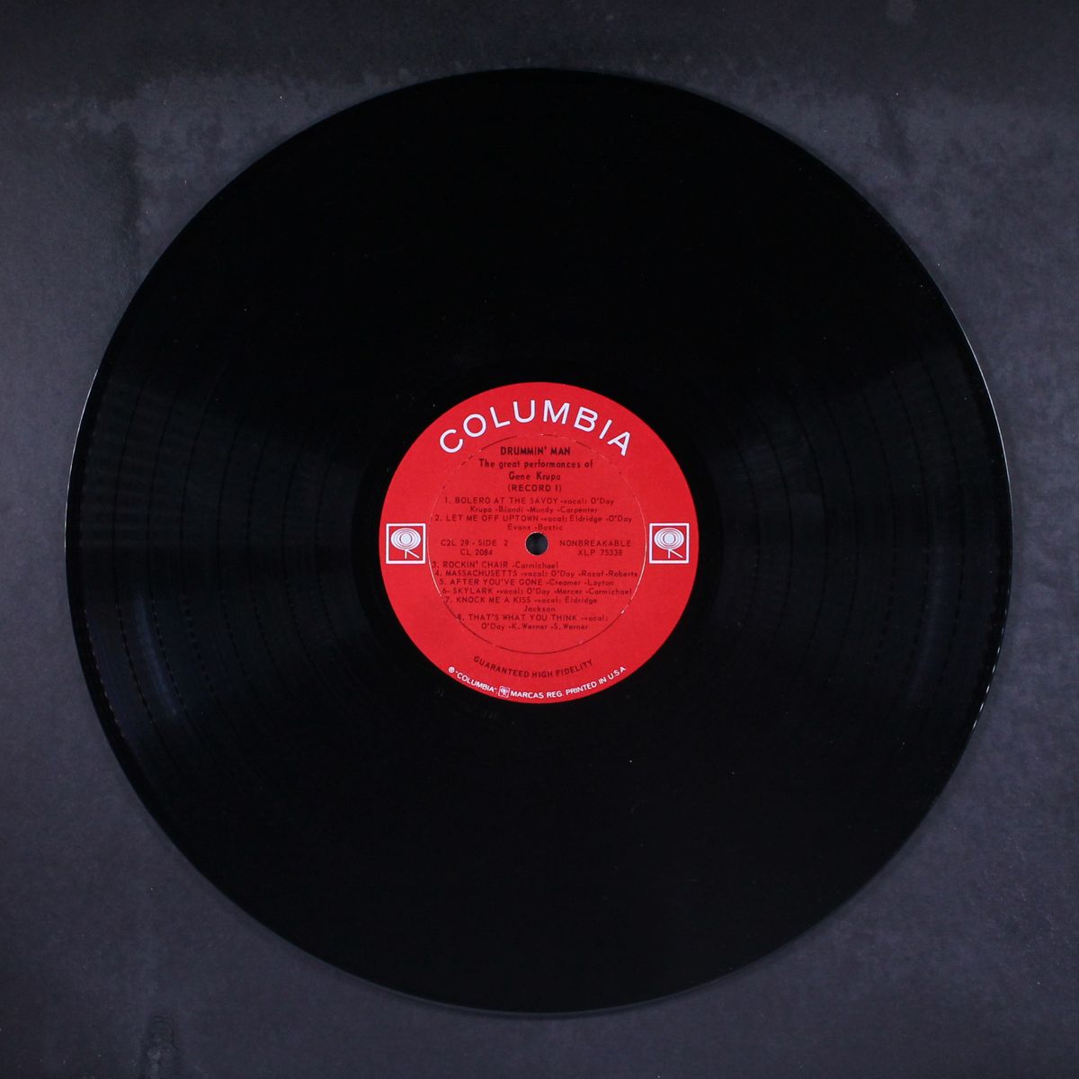 drummin' man by GENE KRUPA