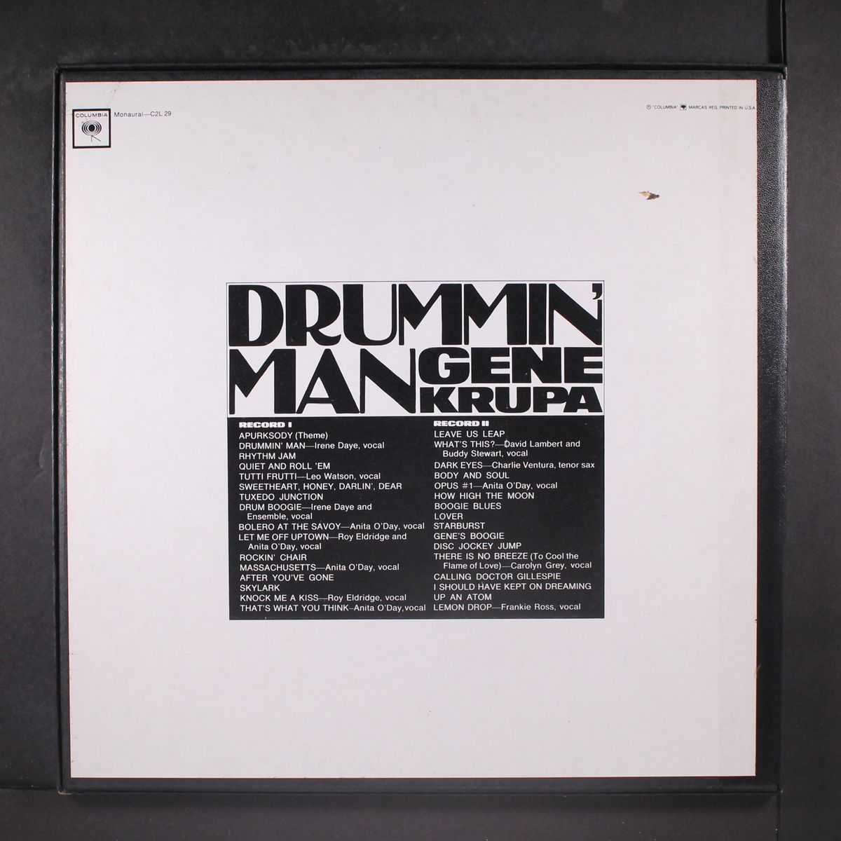 drummin' man by GENE KRUPA