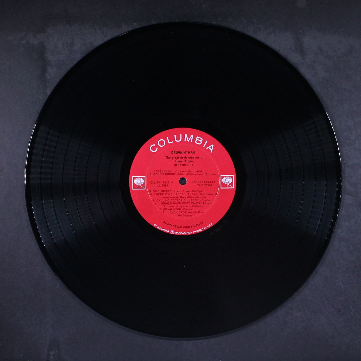 drummin' man by GENE KRUPA