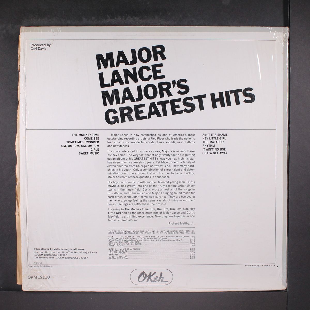 major's greatest hits by MAJOR LANCE