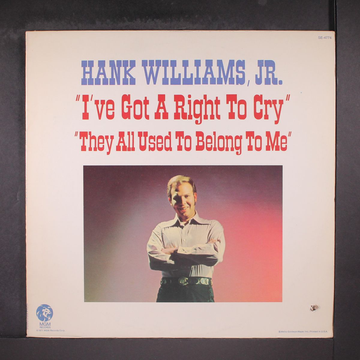 i've got a right to cry by HANK WILLIAMS, JR.