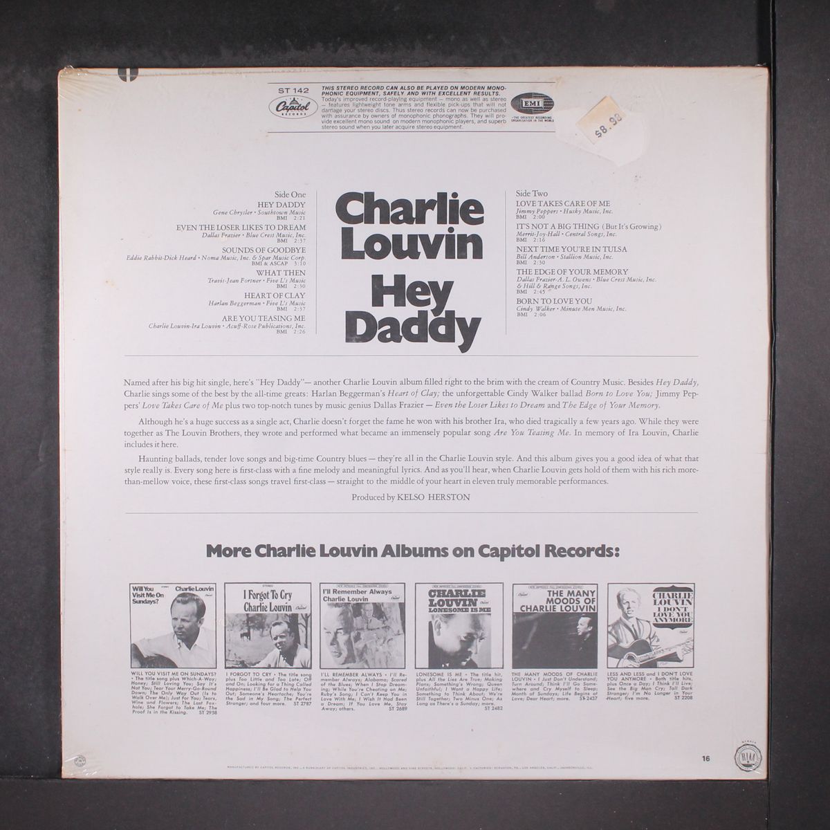 hey daddy by CHARLIE LOUVIN
