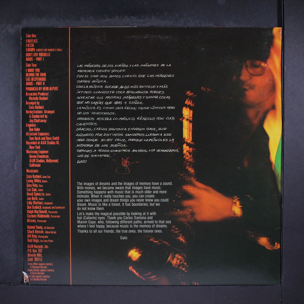 caliente! by GATO BARBIERI