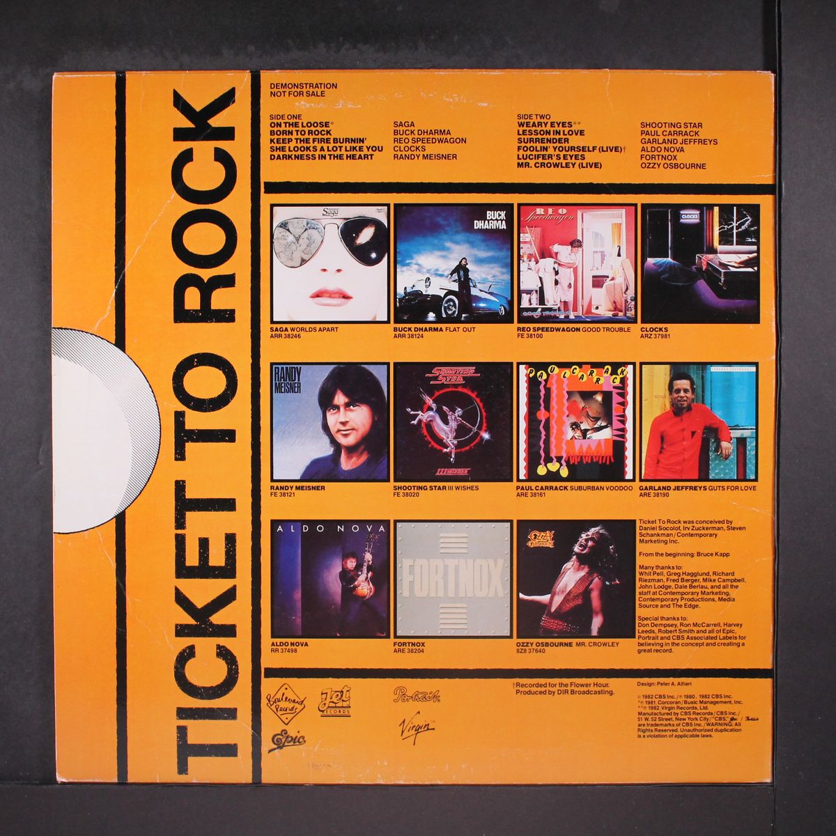 ticket to rock by VARIOUS