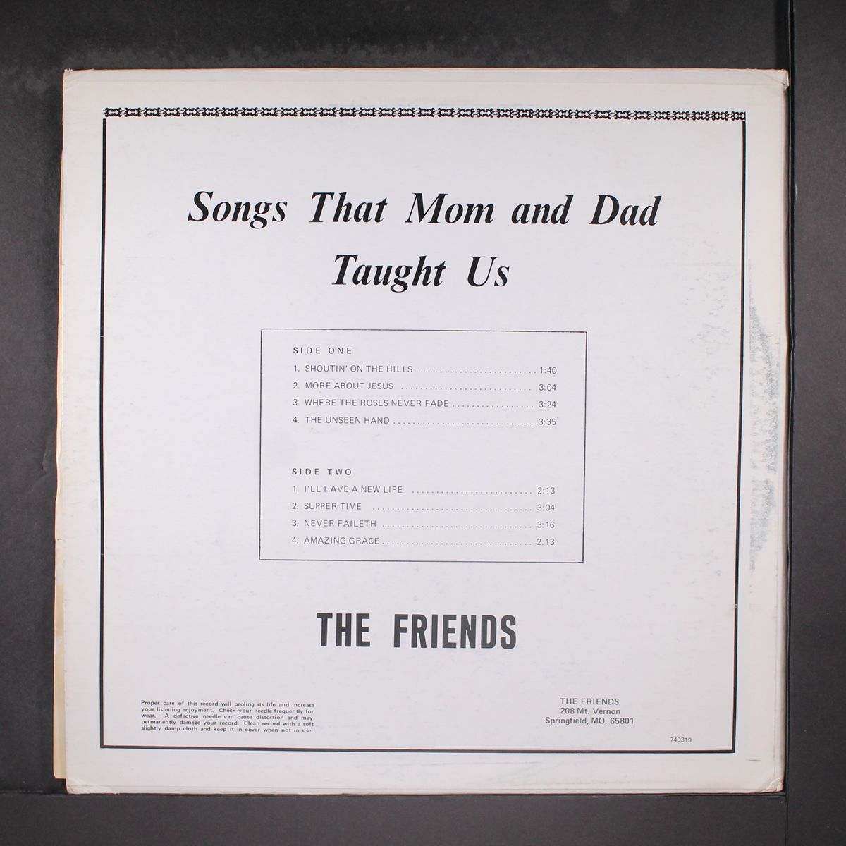 songs that mom and dad taught us by FRIENDS