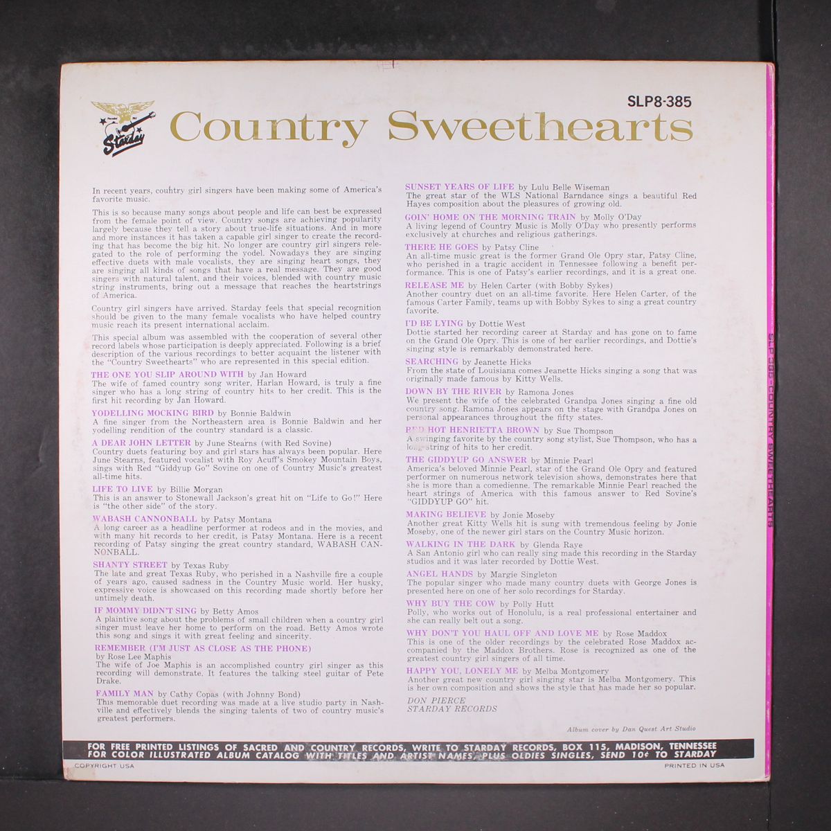 country sweethearts by VARIOUS