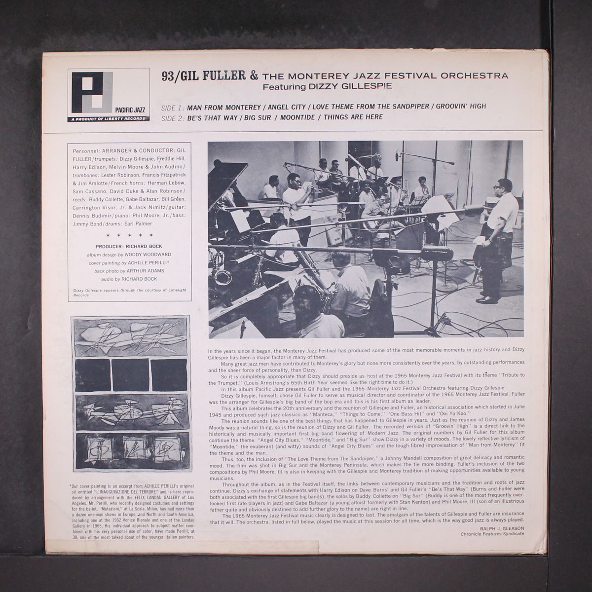 and the monterey jazz festival orchestra by GIL FULLER