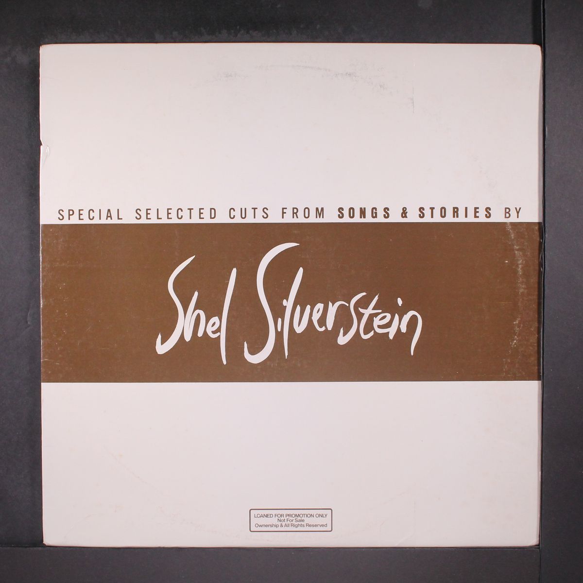 songs and stories promo sampler by SHEL SILVERSTEIN