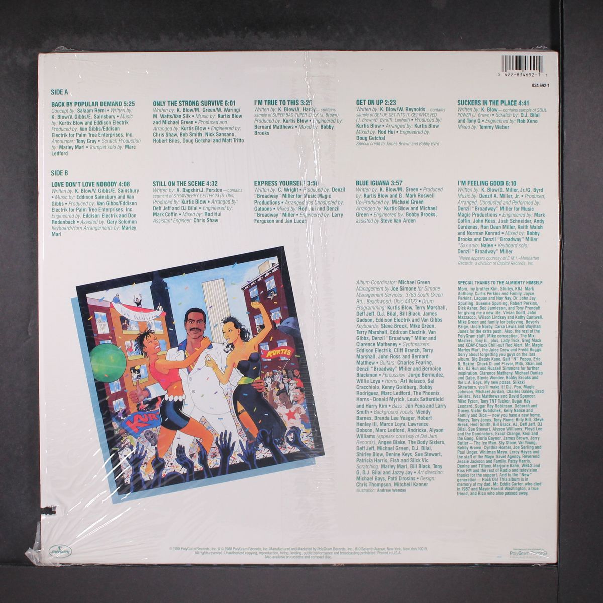 back by popular demand by KURTIS BLOW