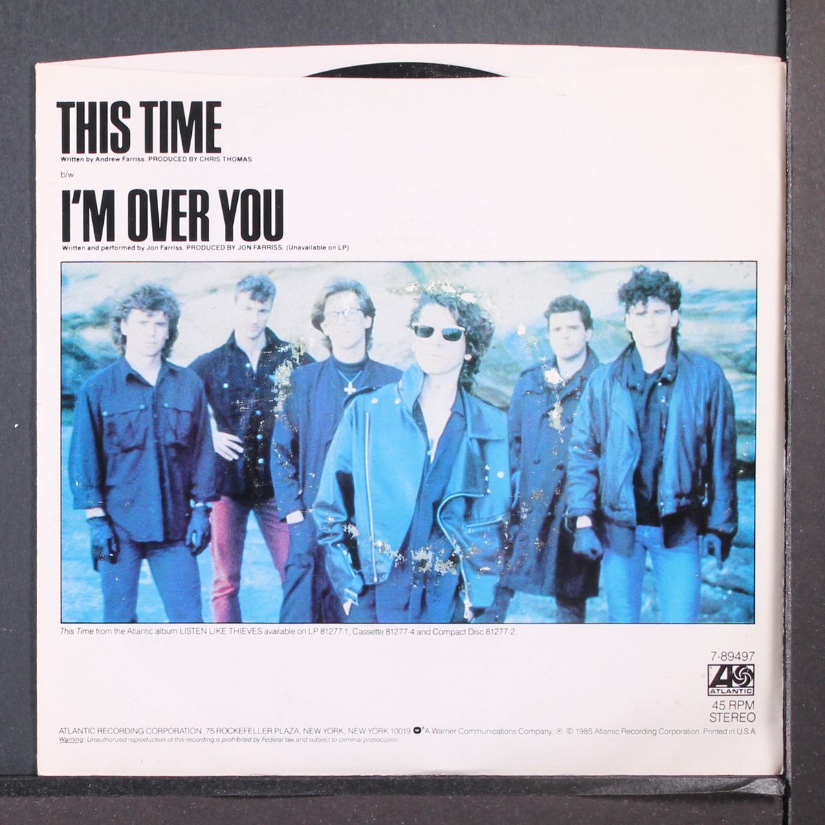 this time / i'm over you by INXS