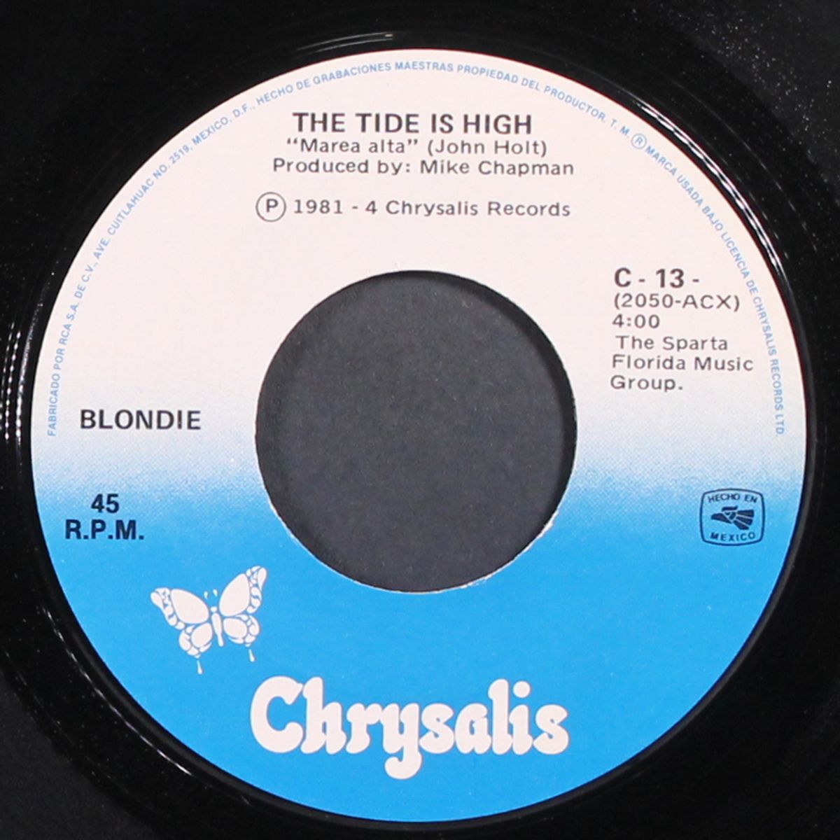 the tide is high / suzy and jeffrey by BLONDIE