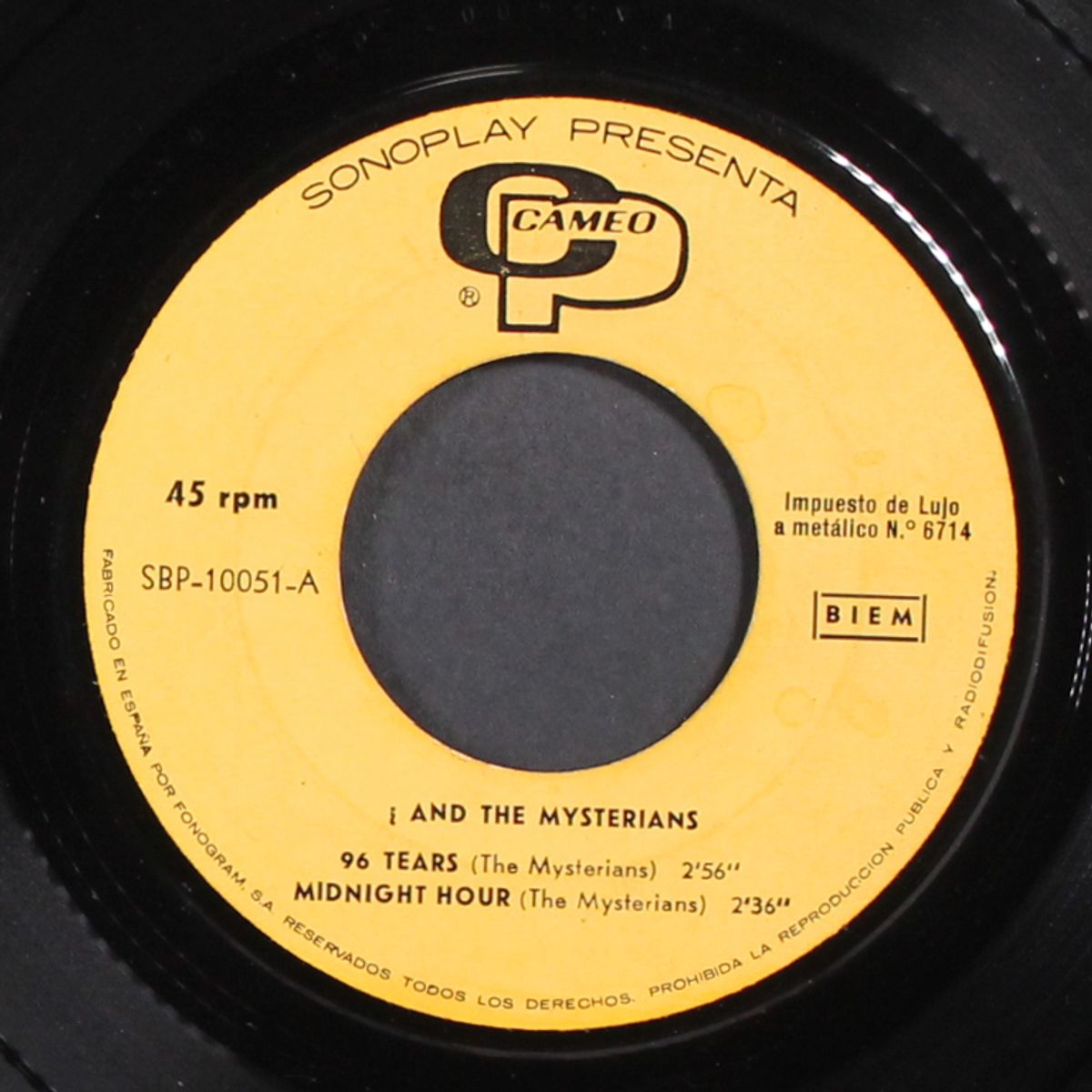 96 tears by ? & THE MYSTERIANS