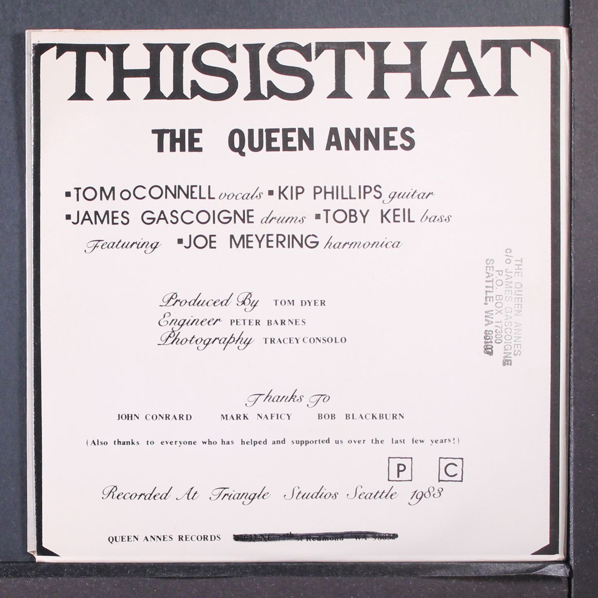 i thought of you / this is that by QUEEN ANNES
