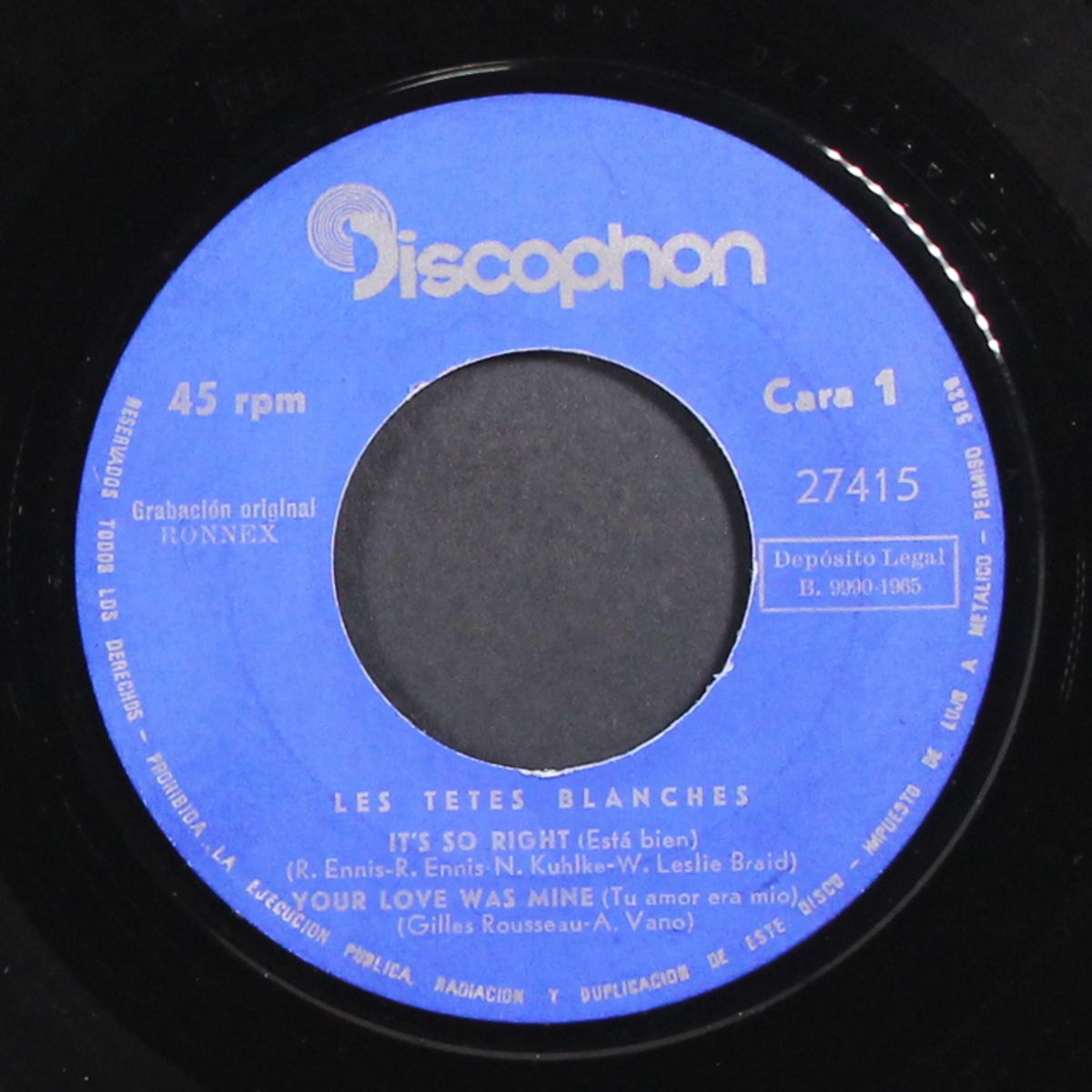 les tetes blanches by LES TETES BLANCHES