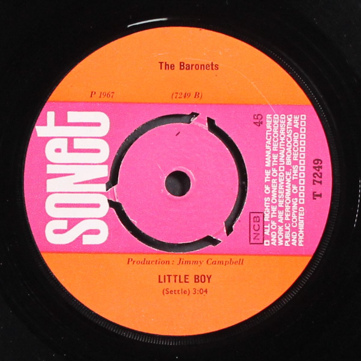 you won't believe me / little boy by BARONETS