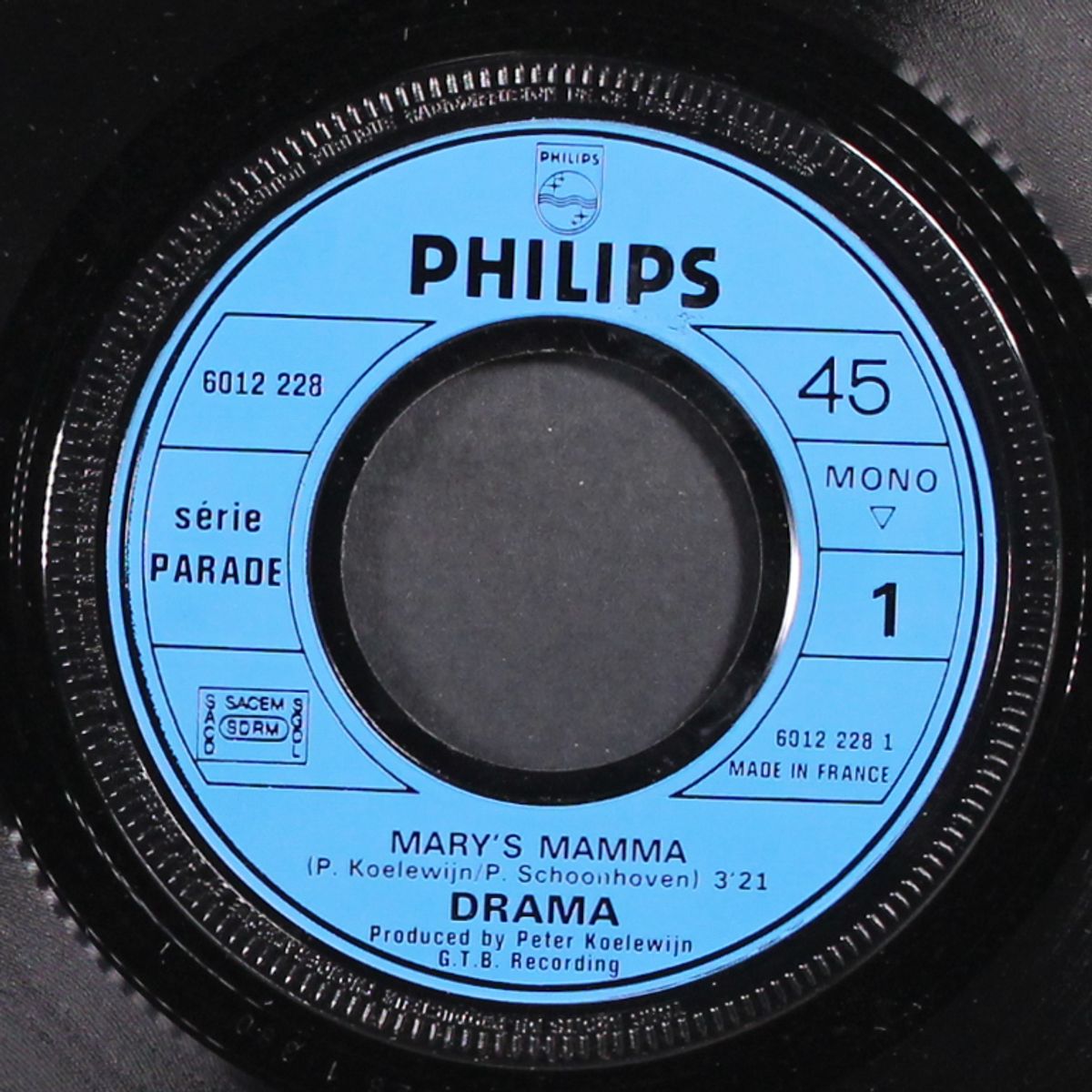 mary's mamma / mademoiselle by DRAMA