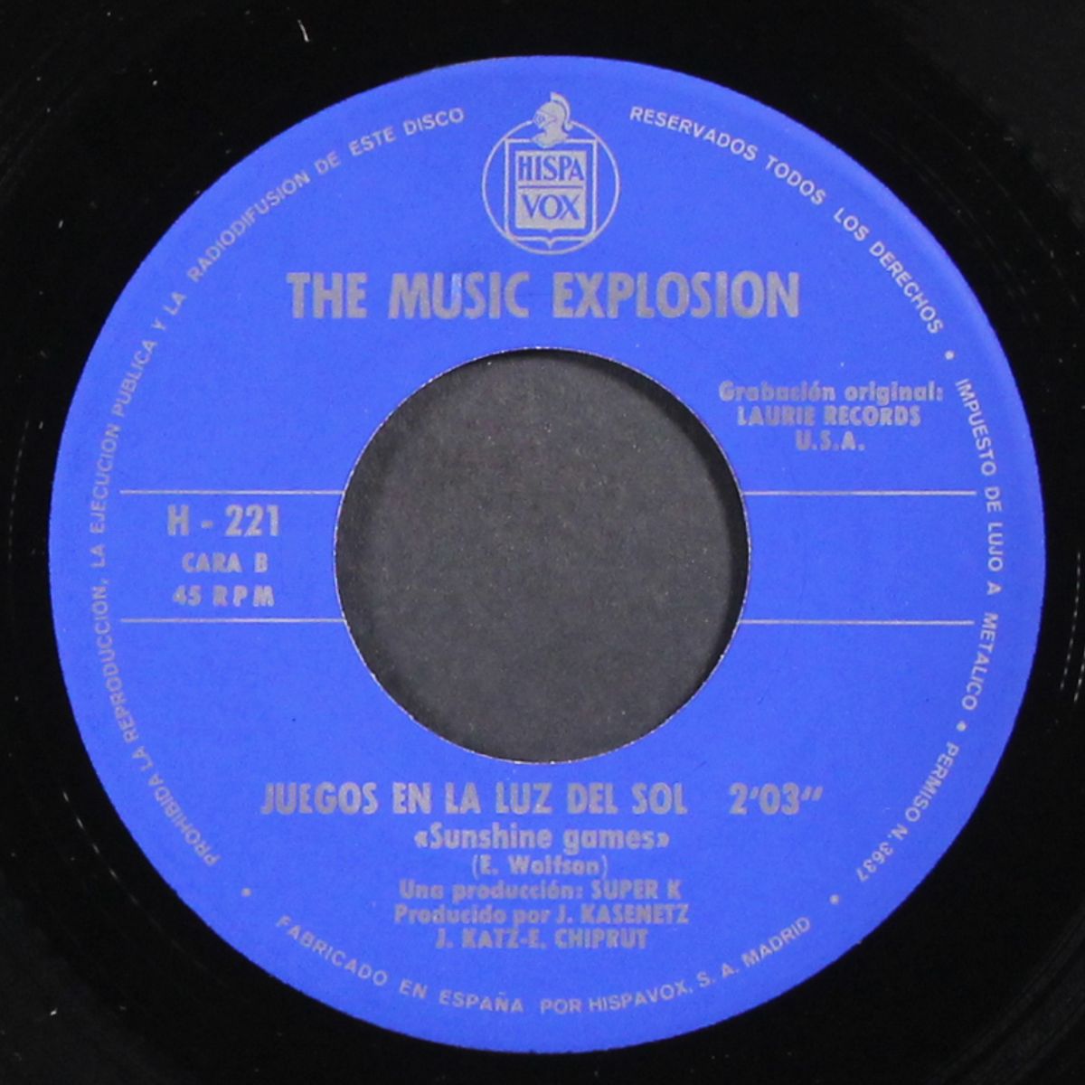 sunshine games / we gotta go home by MUSIC EXPLOSION