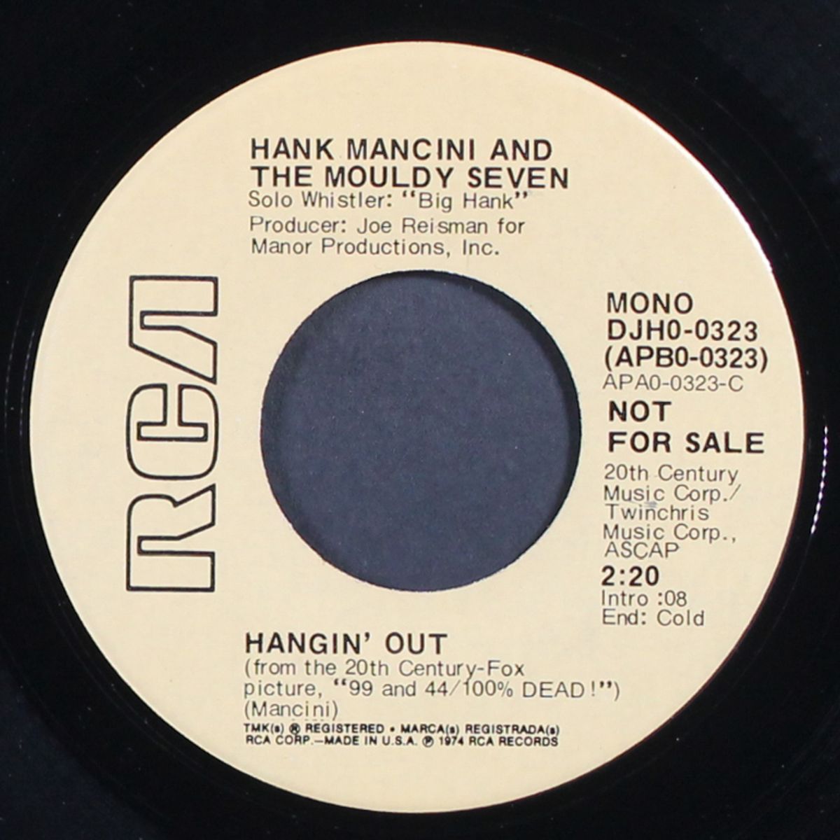 hangin' out by HANK MANCINI & MOULDY SEVEN