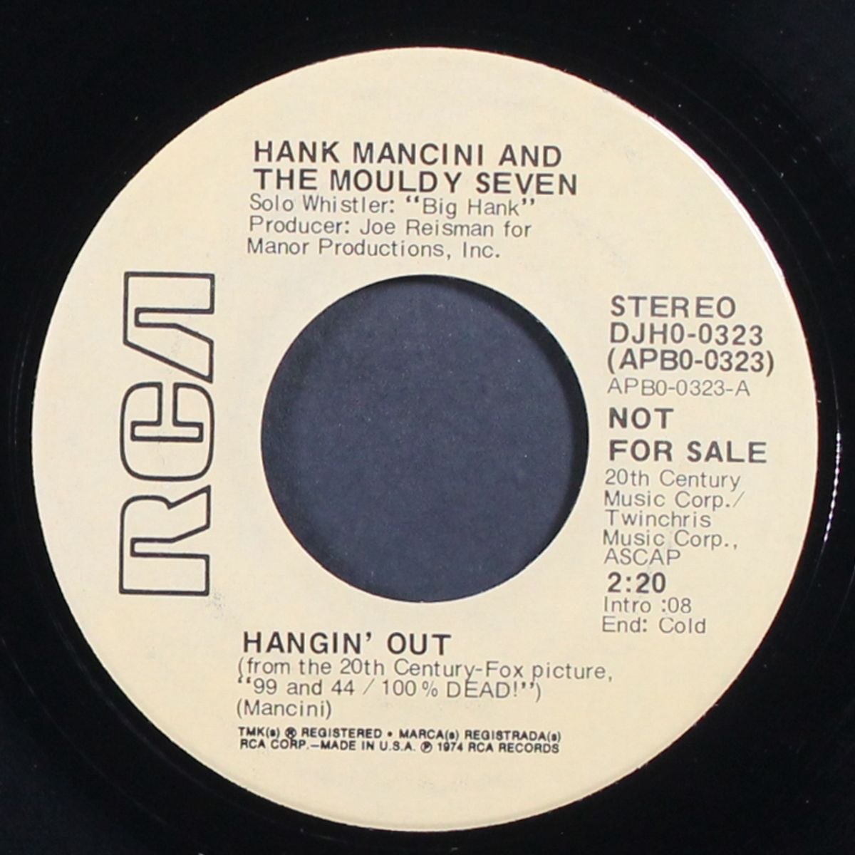 hangin' out by HANK MANCINI & MOULDY SEVEN
