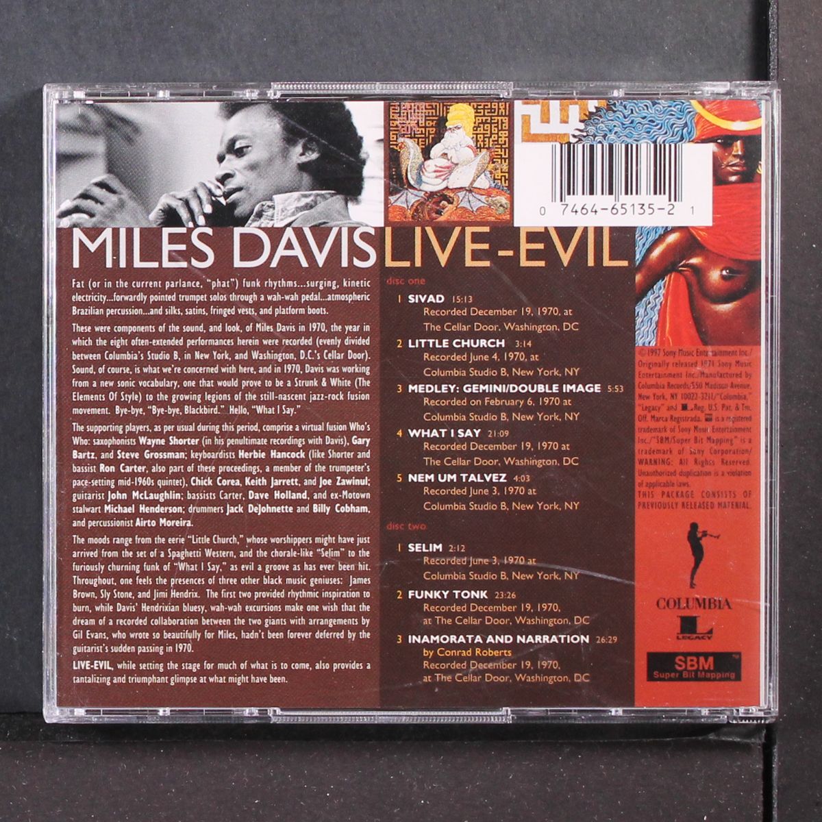 live evil by MILES DAVIS