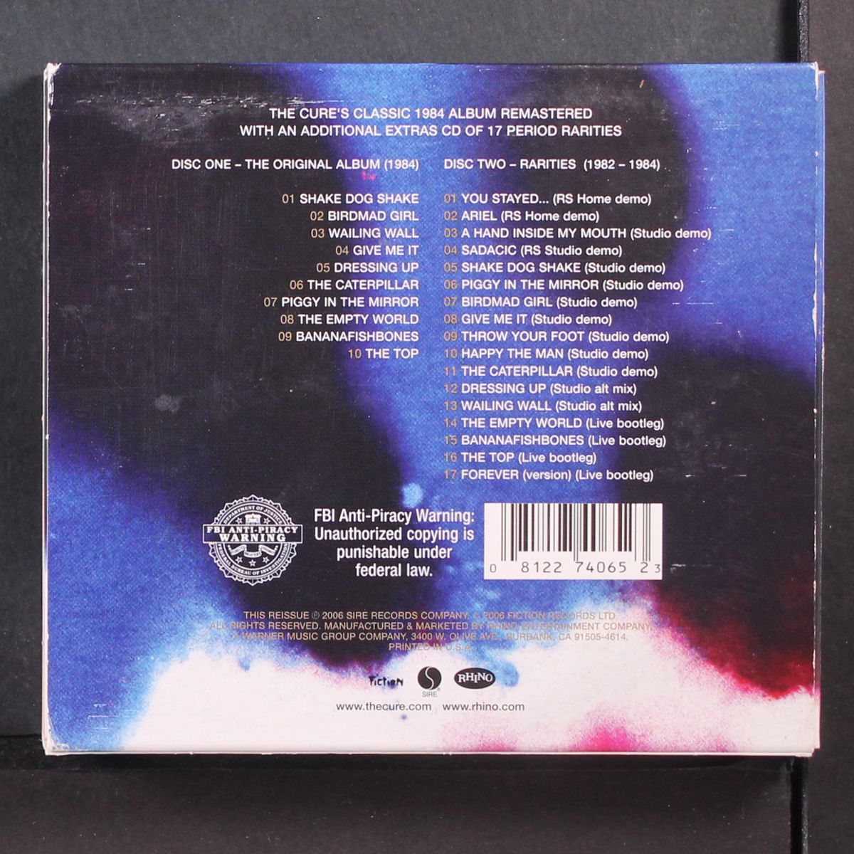 the top by CURE