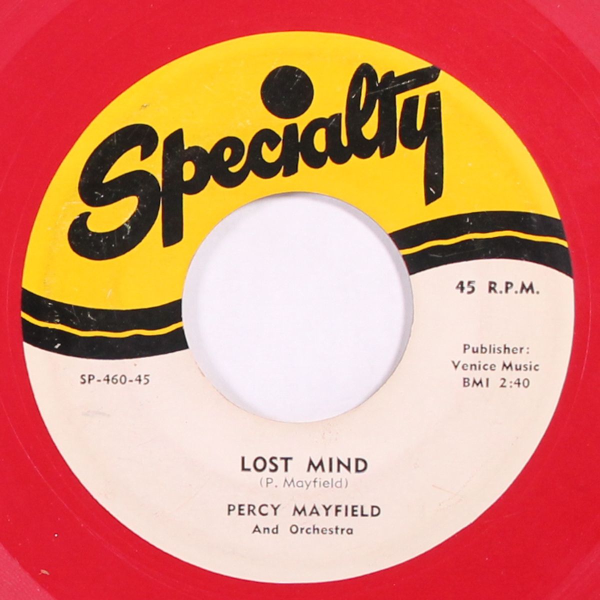 the lonely one / lost mind by PERCY MAYFIELD