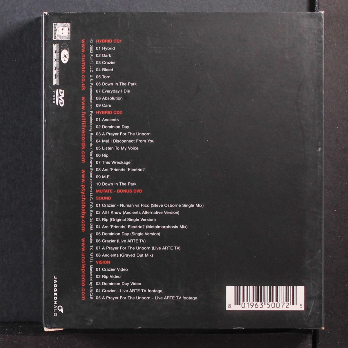 mutate by GARY NUMAN