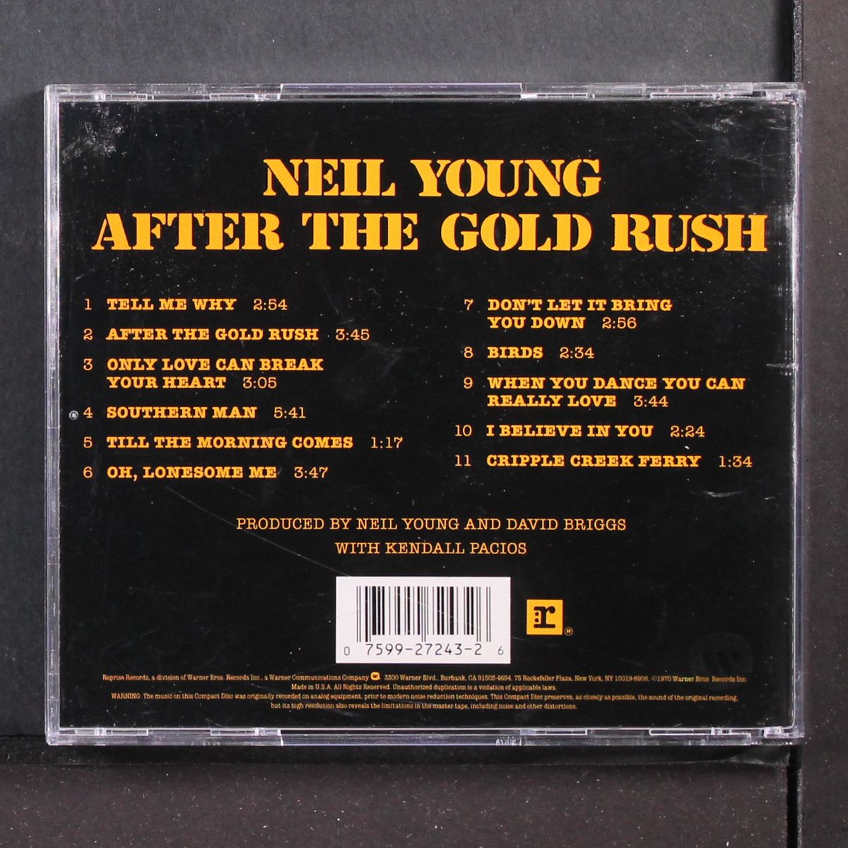 after the gold rush by NEIL YOUNG
