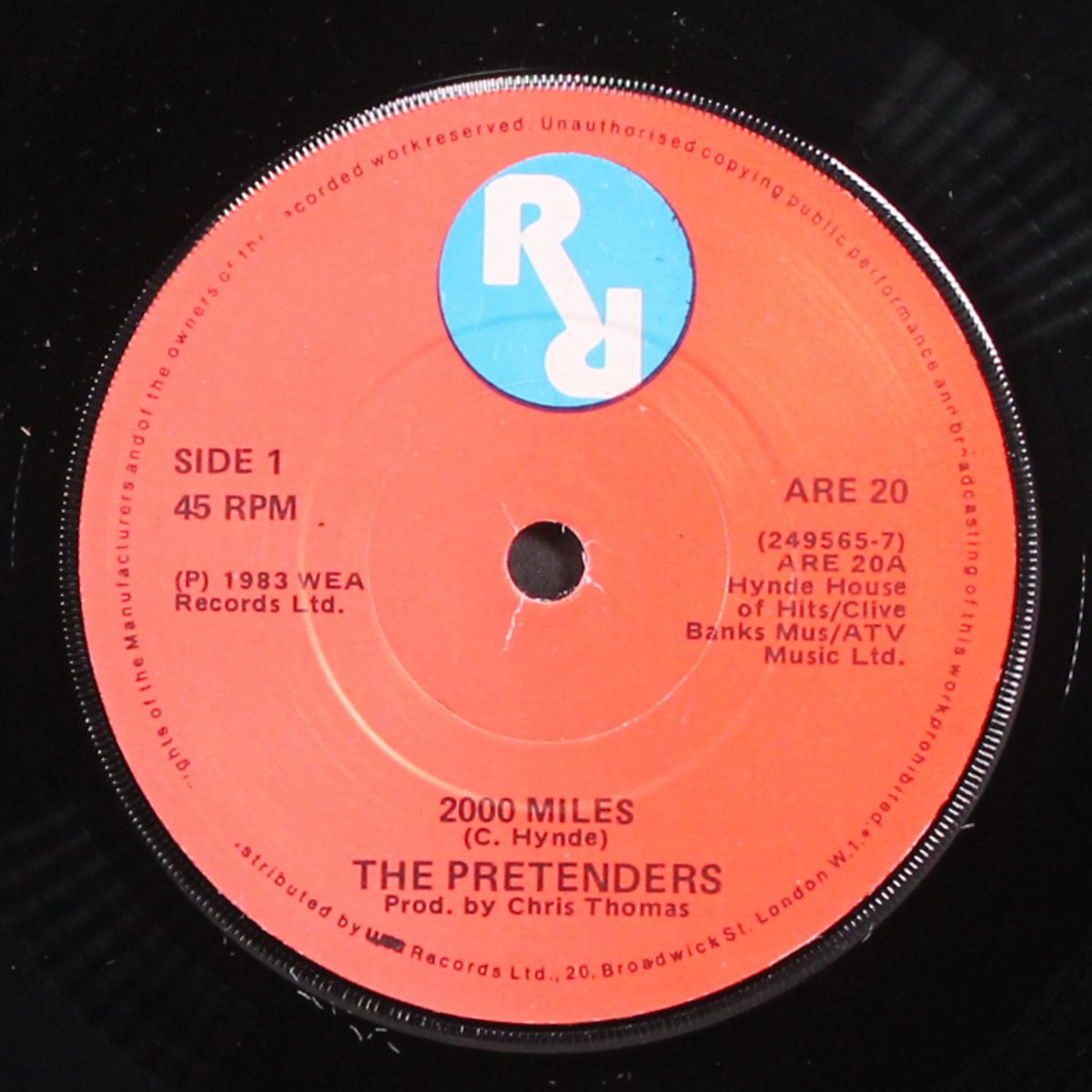 2000 miles by PRETENDERS