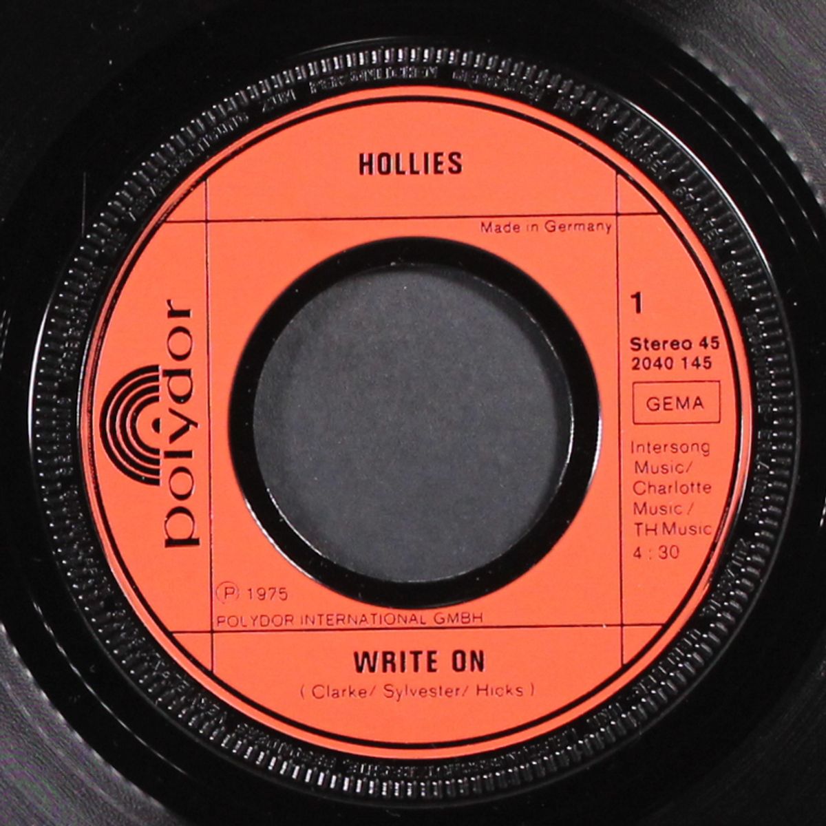 write on by HOLLIES