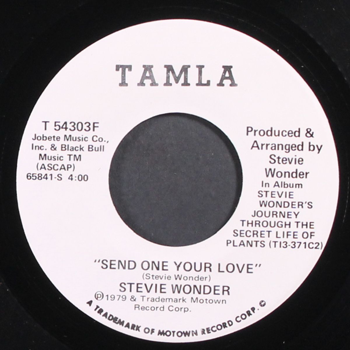 send one your love / instro by STEVIE WONDER