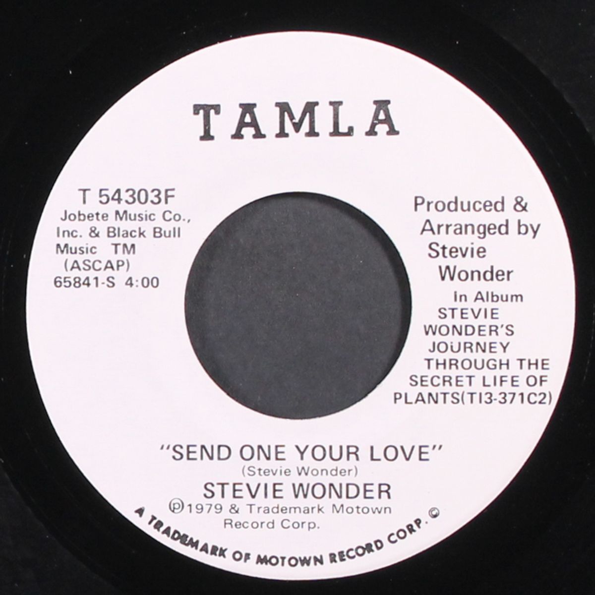 send one your love / instro by STEVIE WONDER
