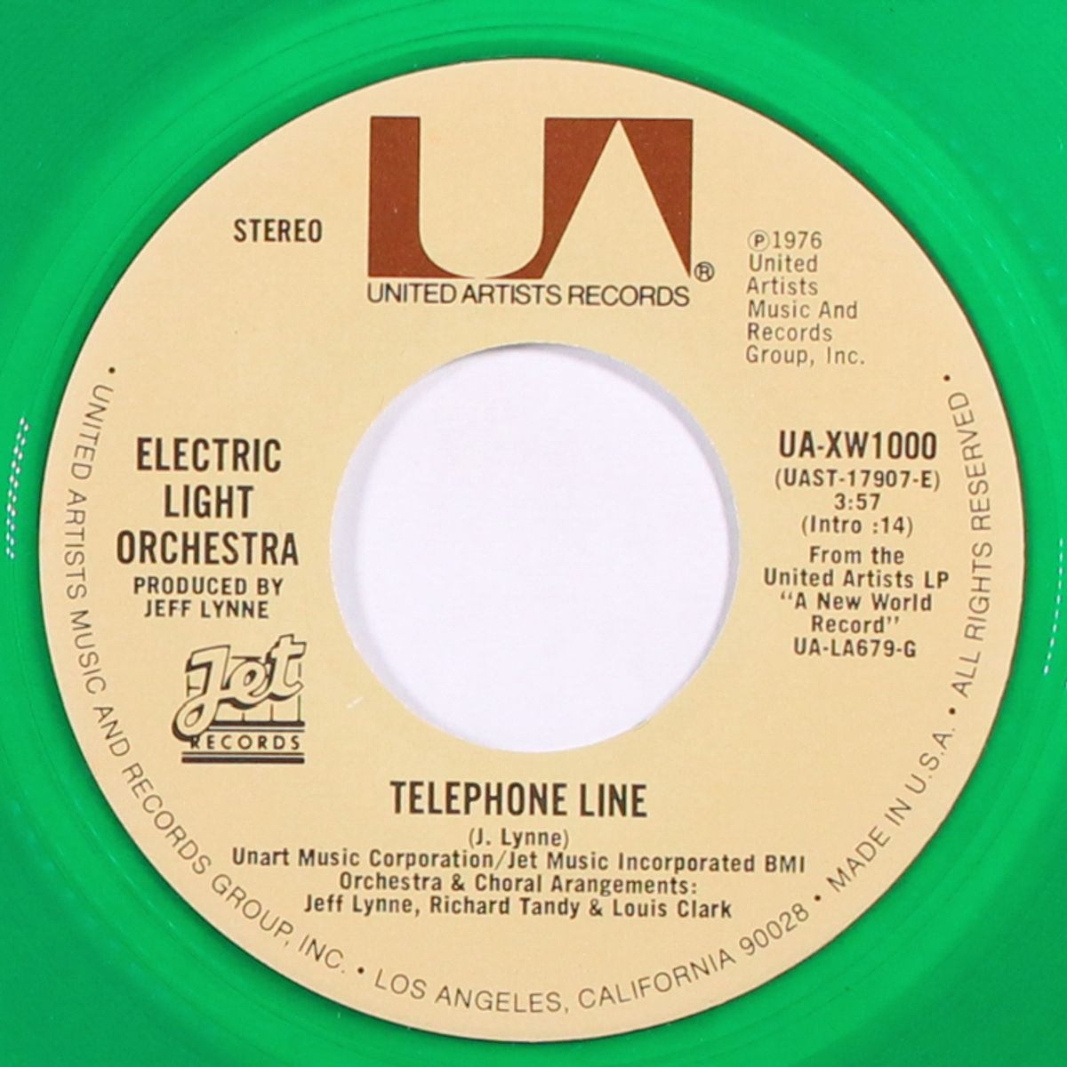 telephone line / poorboy by ELECTRIC LIGHT ORCHESTRA