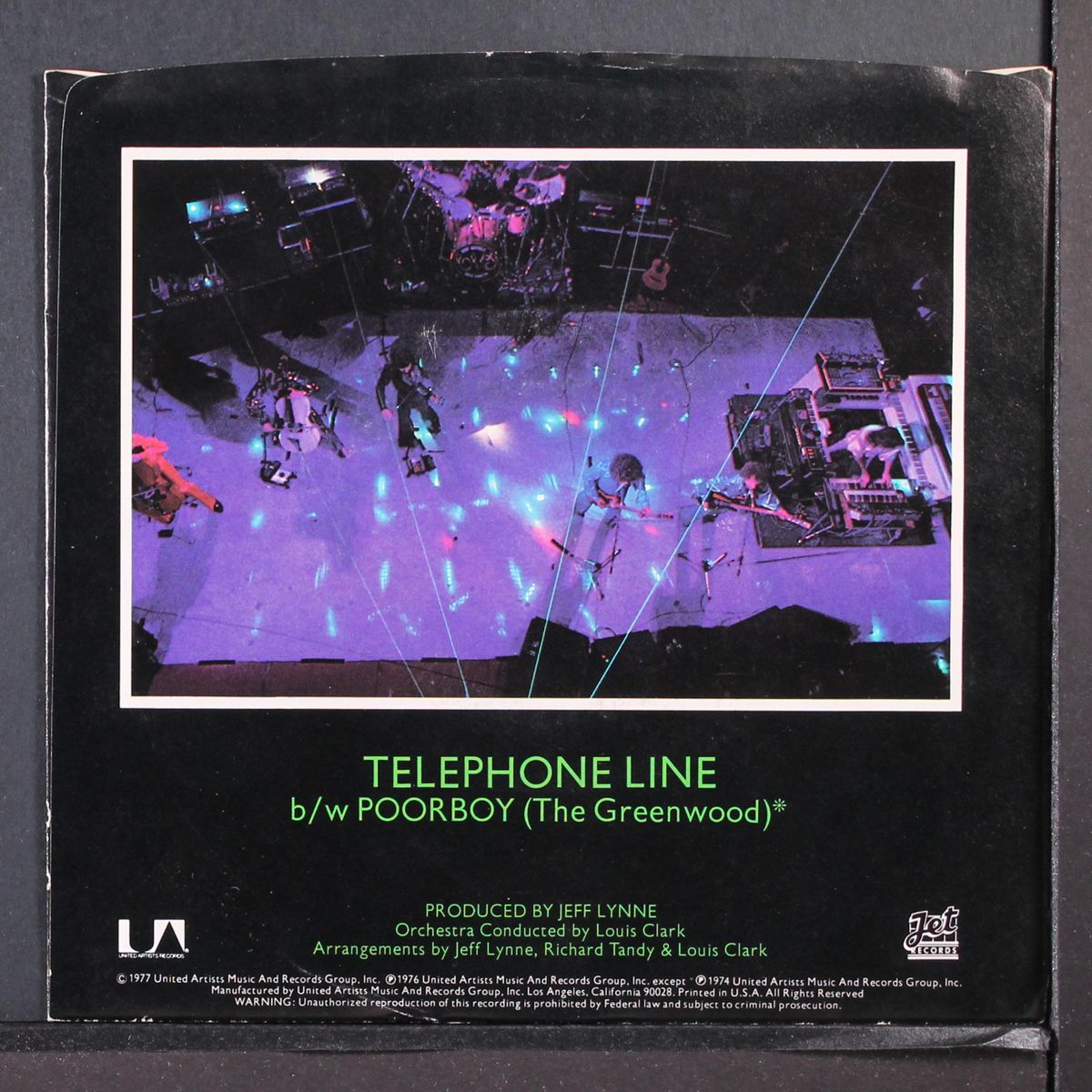 telephone line / poorboy by ELECTRIC LIGHT ORCHESTRA