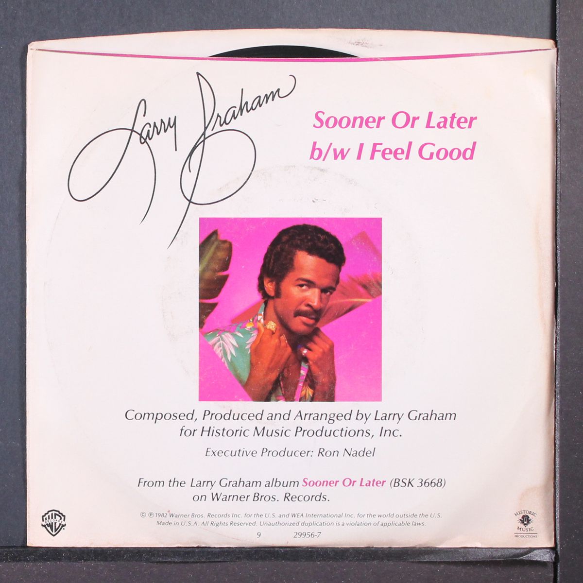 sooner or later / mono by LARRY GRAHAM