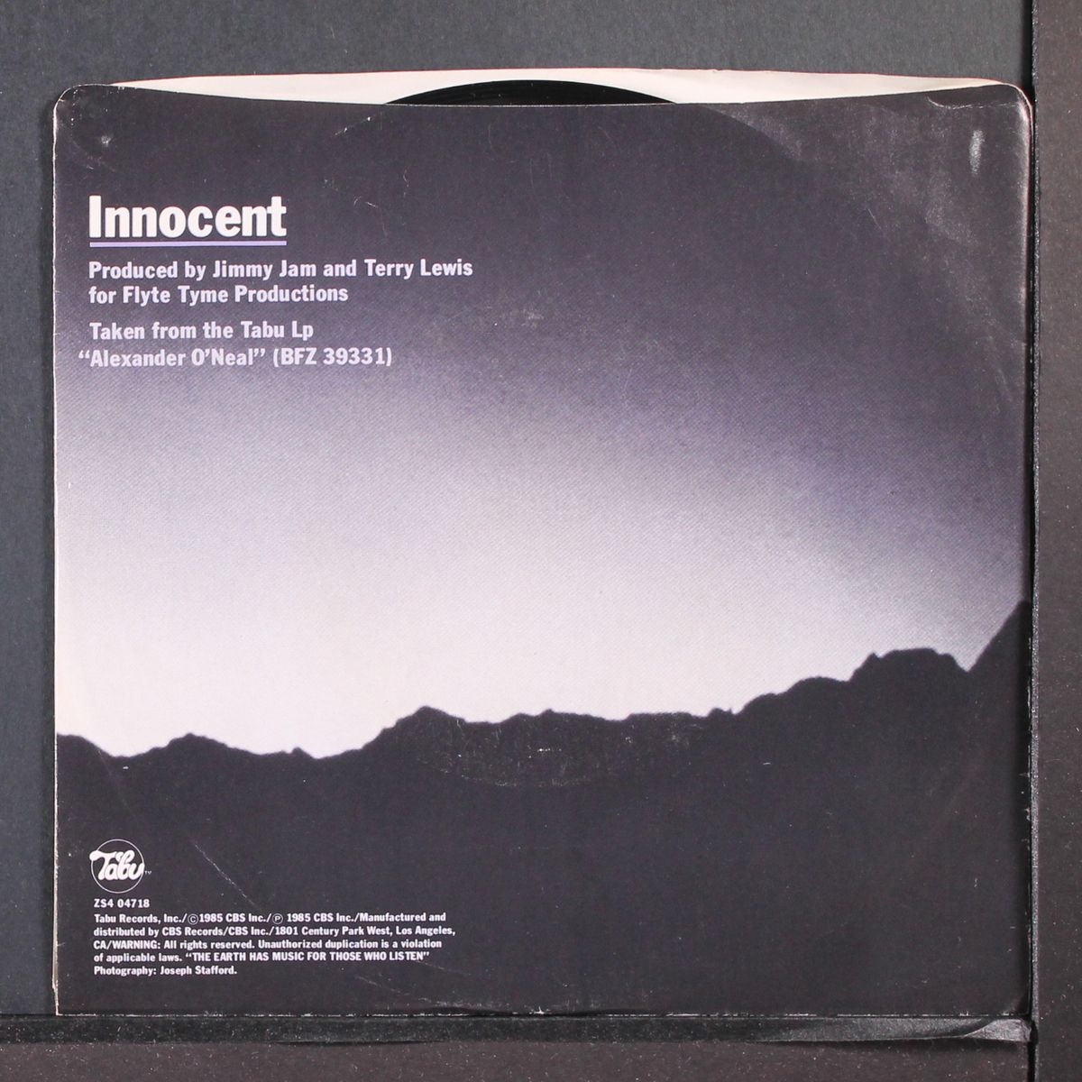 innocent / are you the one? by ALEXANDER O'NEAL