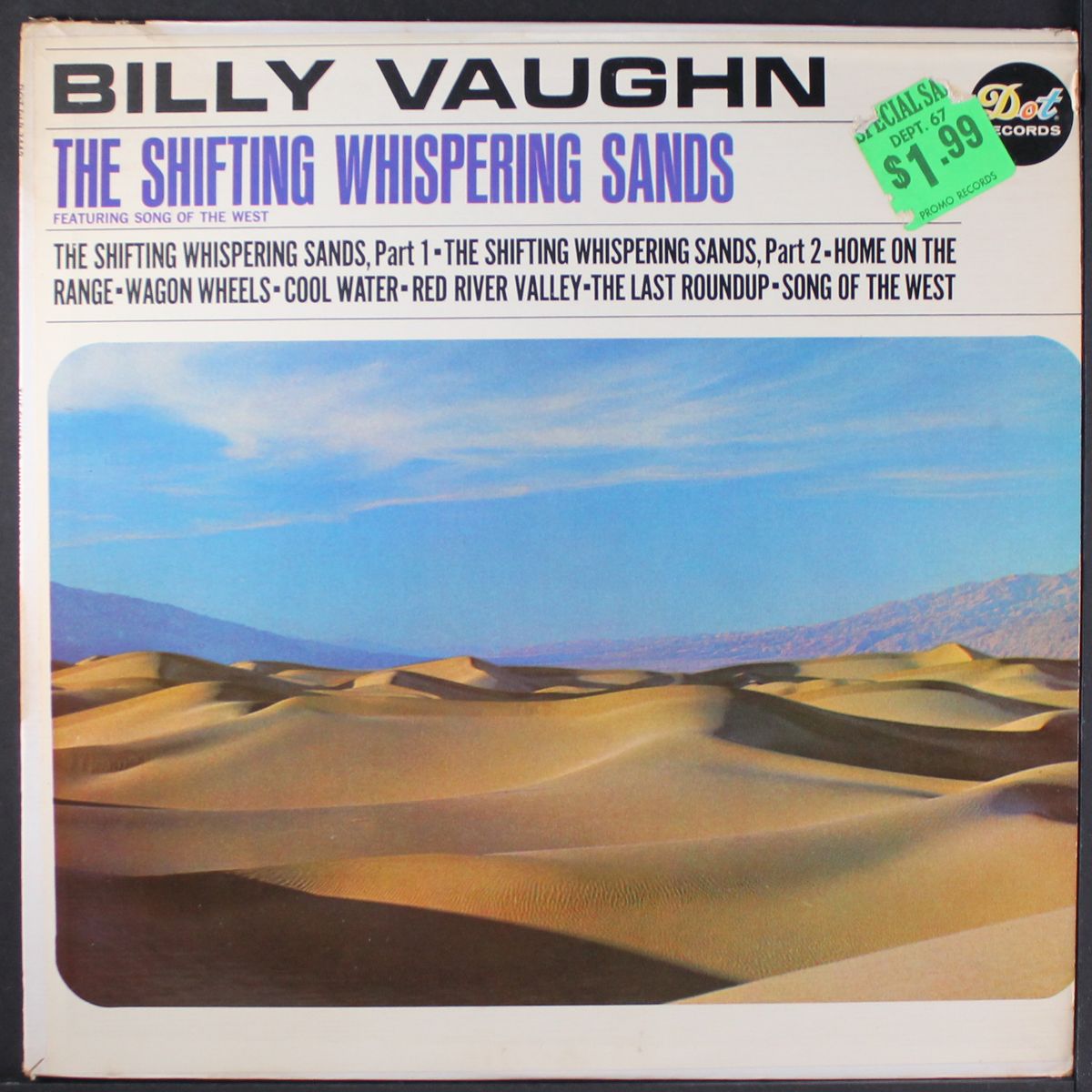 the shifting whispering sands by BILLY VAUGHN