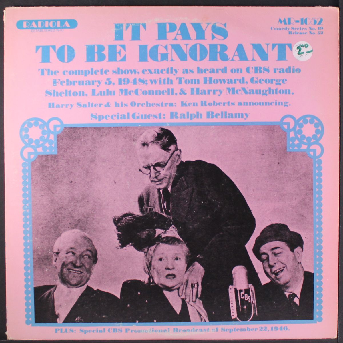 it pays to be ignorant by TOM HOWARD