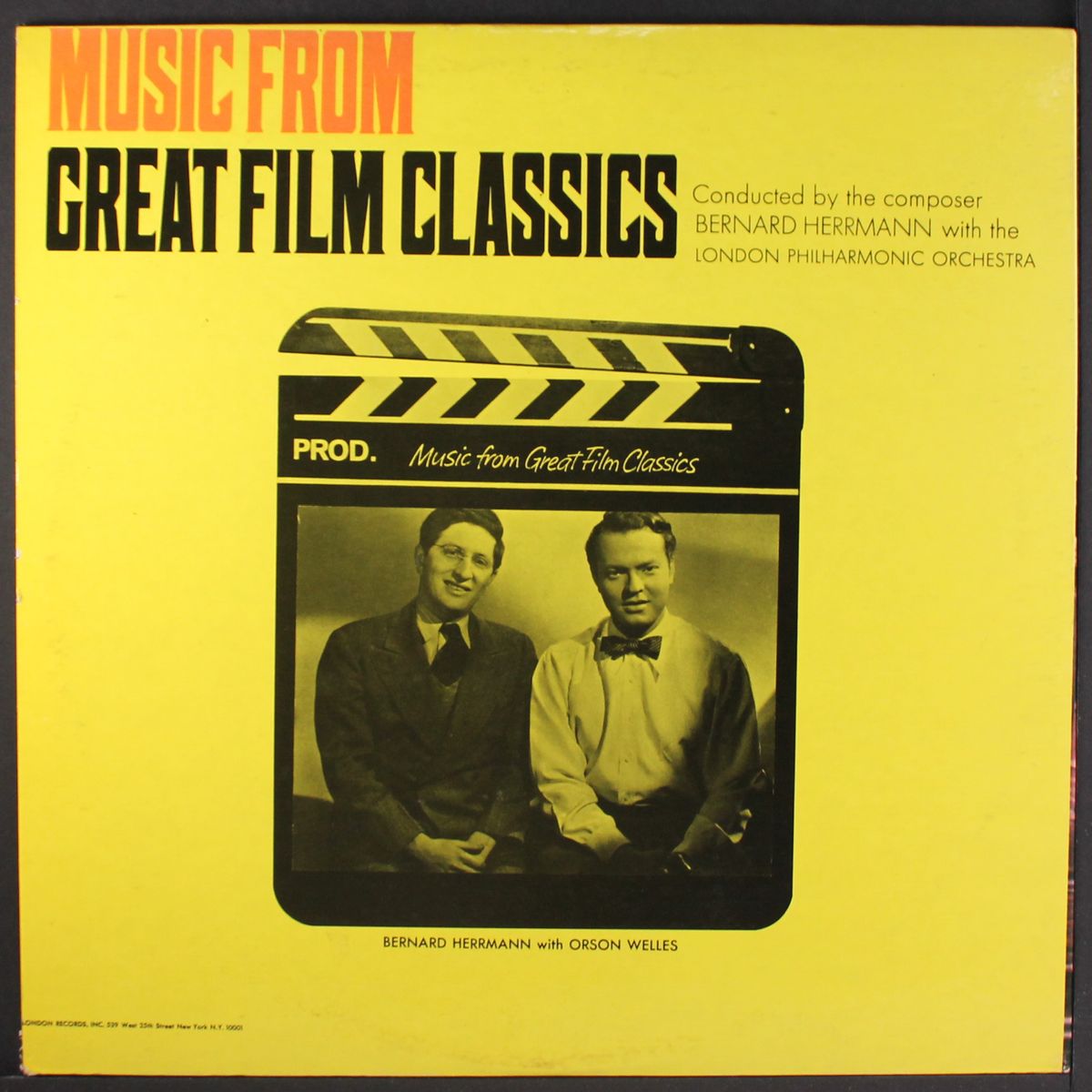 music from great film classics by BERNARD HERRMANN