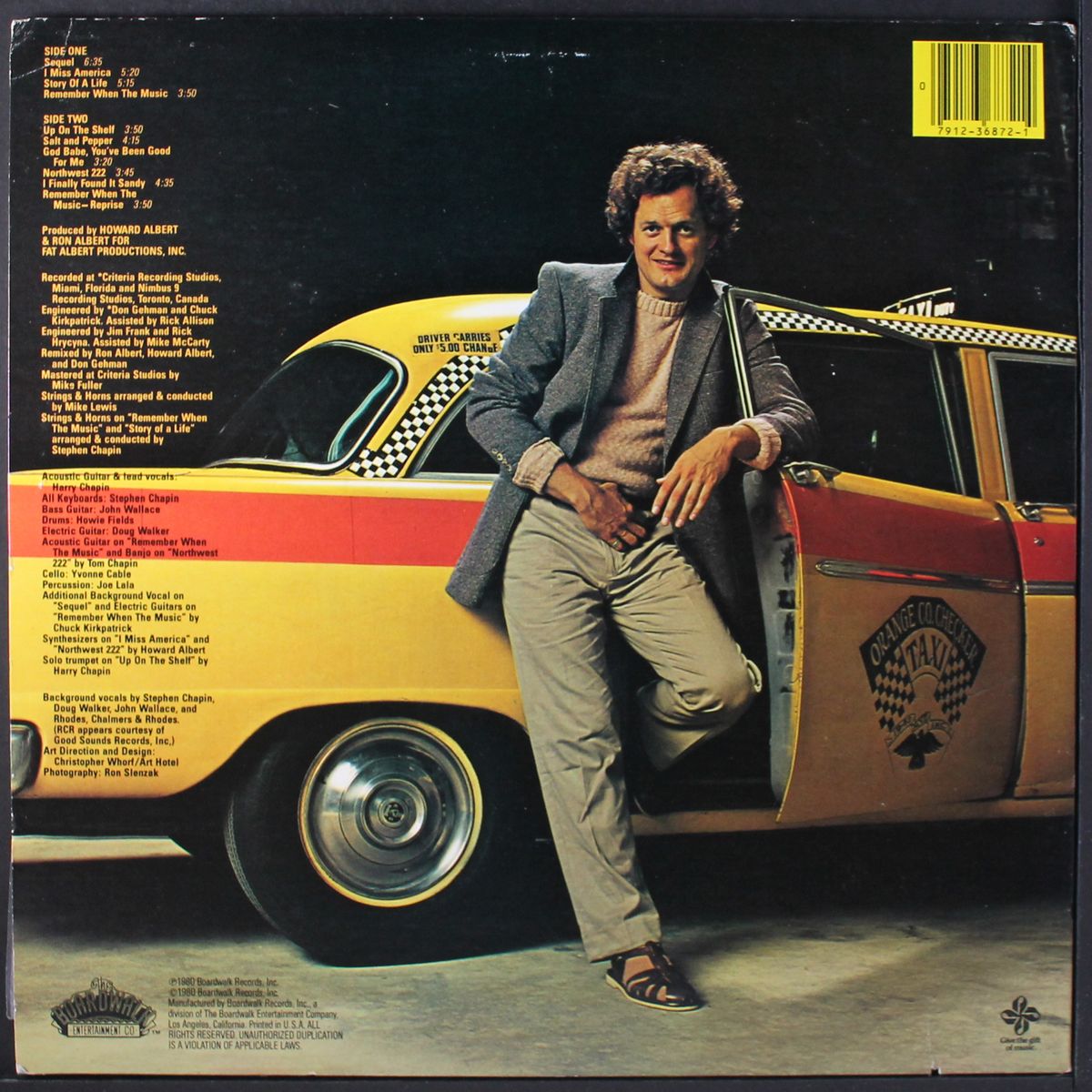 sequel by HARRY CHAPIN