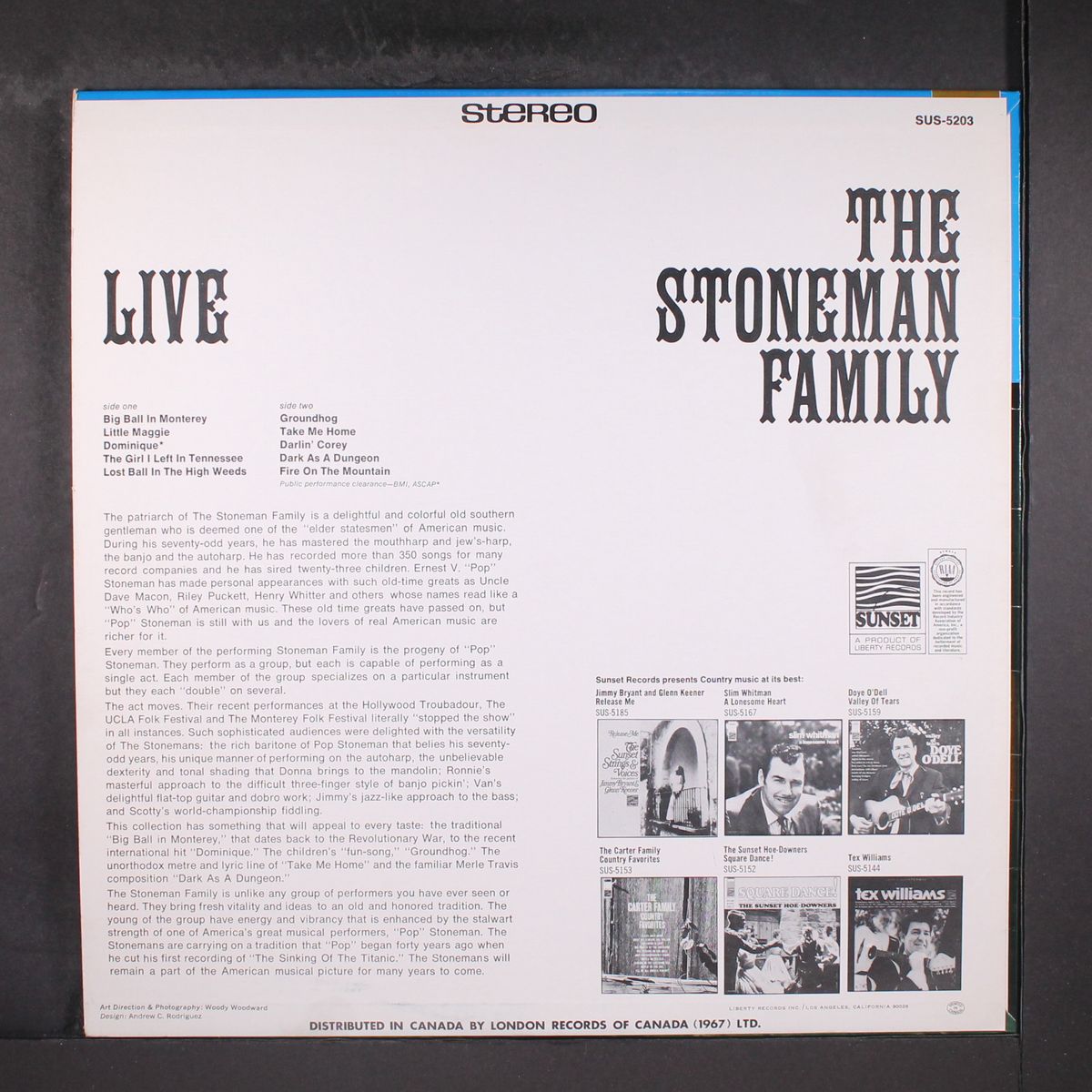 live by STONEMAN FAMILY