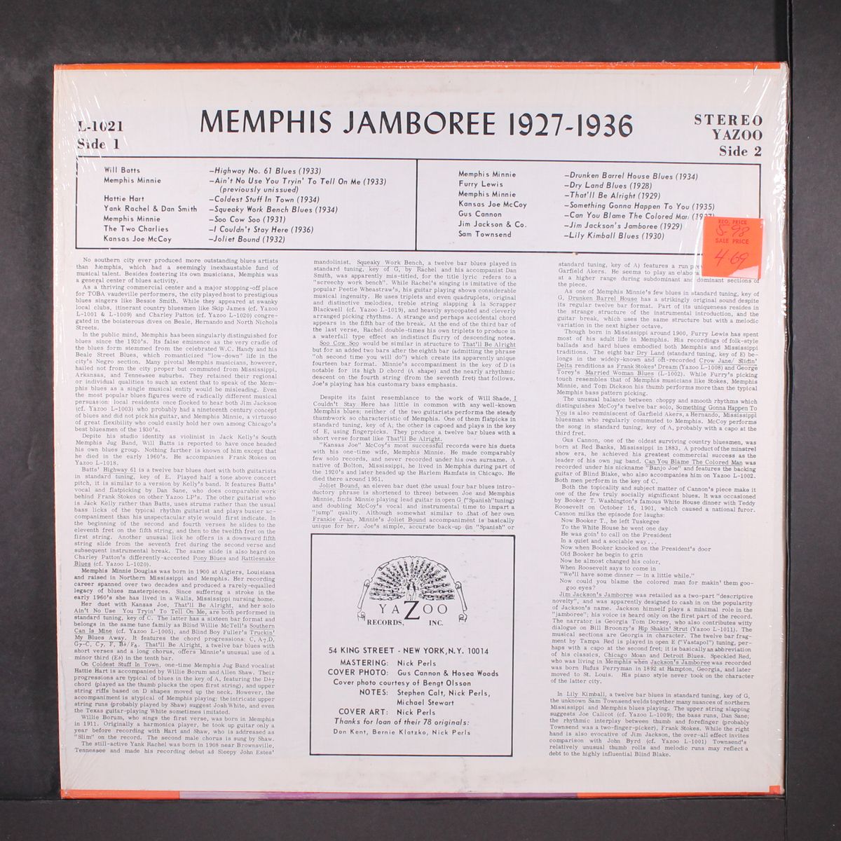 memphis jamboree, 1927-1936 by VARIOUS