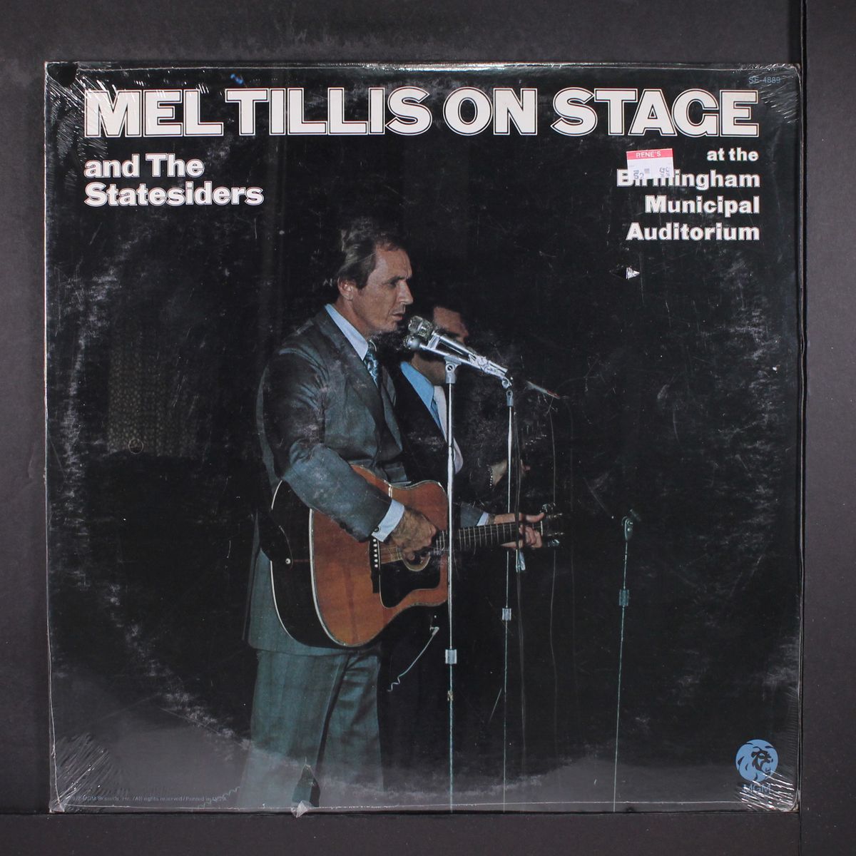 on stage by MEL TILLIS