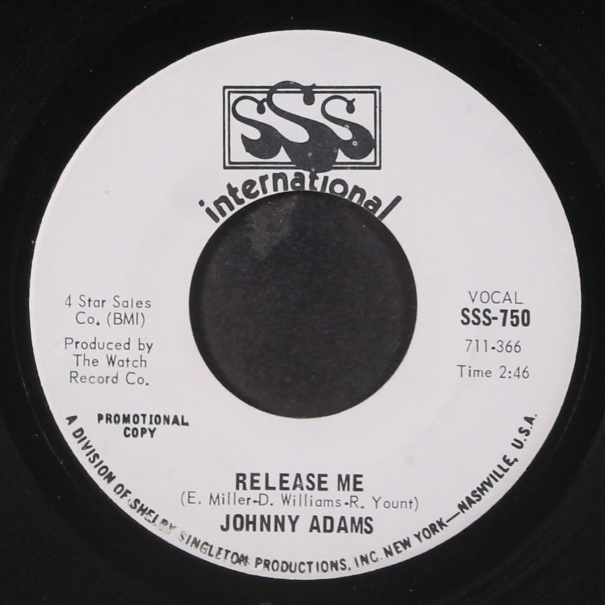 release me by JOHNNY ADAMS