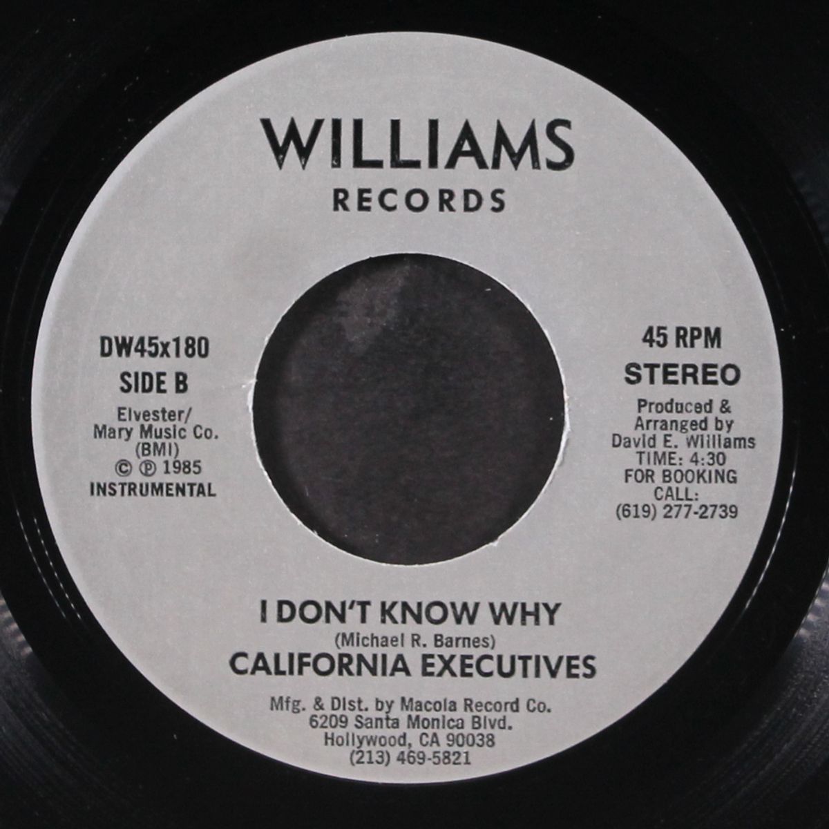 i don't know why / instrumental by CALIFORNIA EXECUTIVES