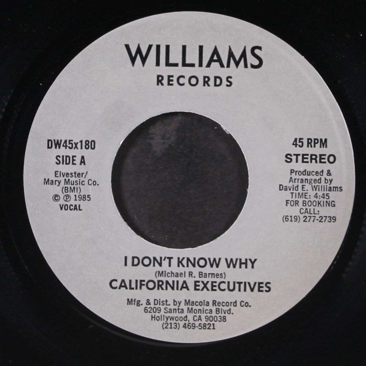 i don't know why / instrumental by CALIFORNIA EXECUTIVES