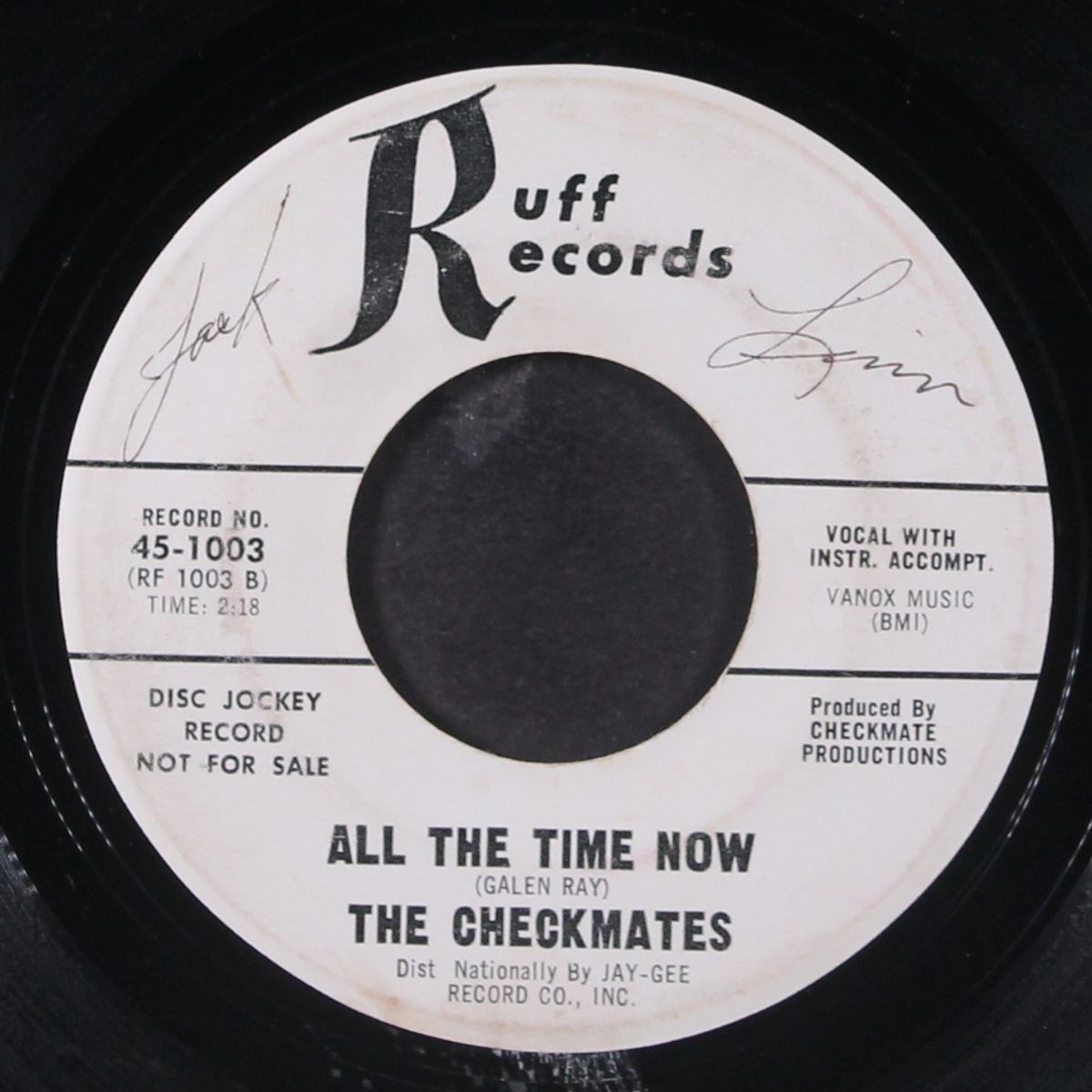 hey girl / all the time now by CHECKMATES