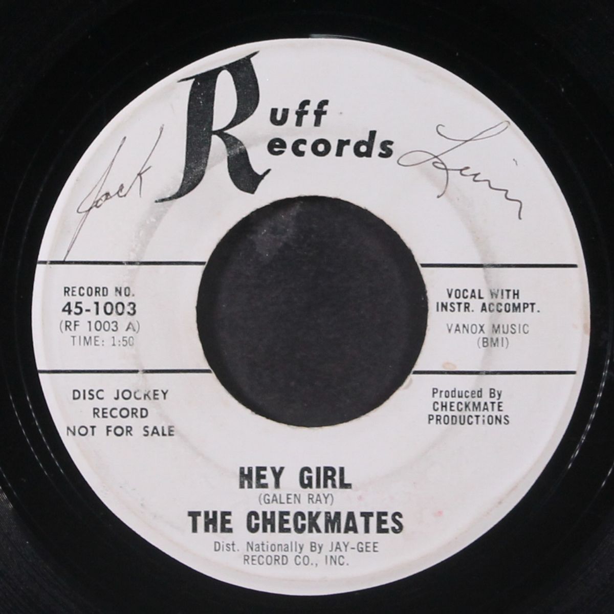 hey girl / all the time now by CHECKMATES