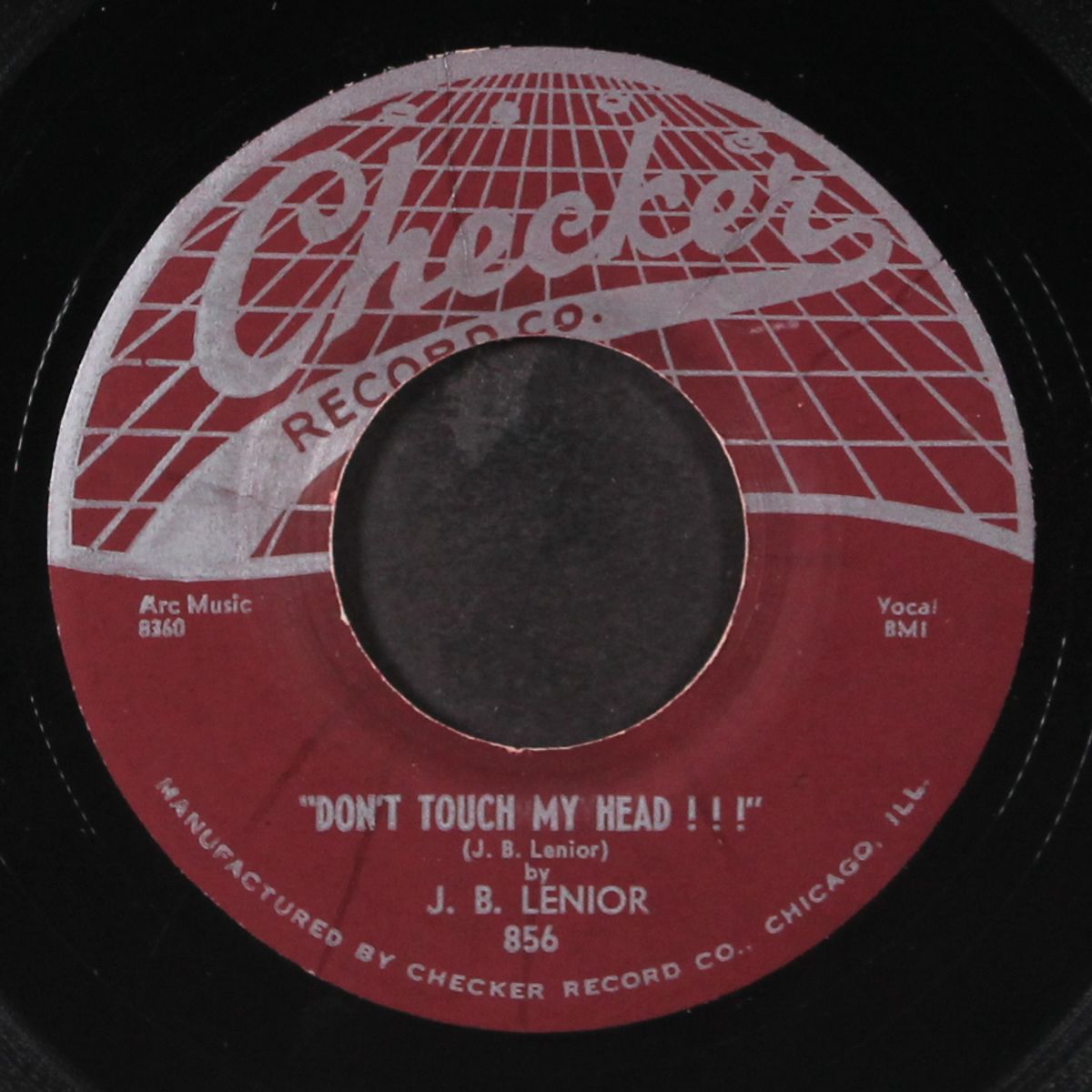 don't touch my head!! / i've been down so long by J.B. LENOIR