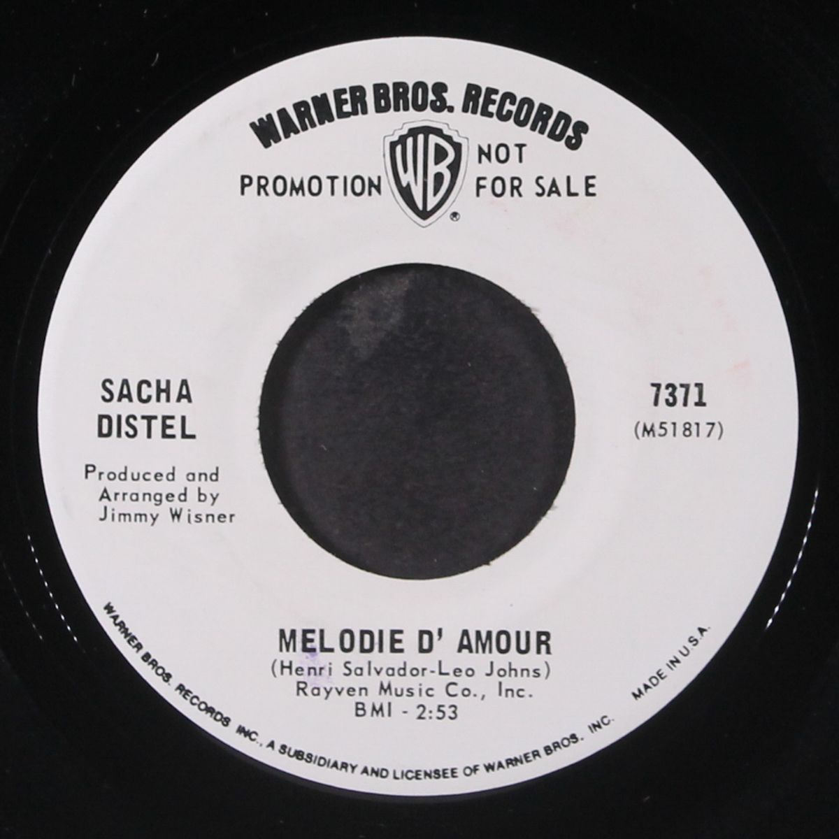 it can happen to you by SACHA DISTEL